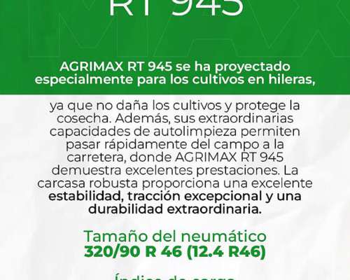 Neumáticos BKT 320/90 R46