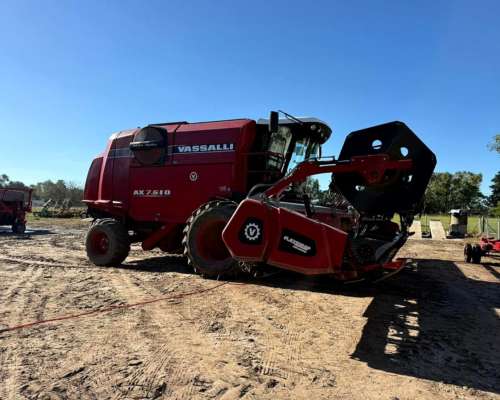 Vasalli AX 7.510 con Draper de Aluminio 2500hs Impecable