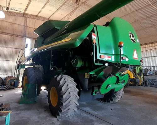 Impecable John Deere 9670 30 PIE Draper 4900hs