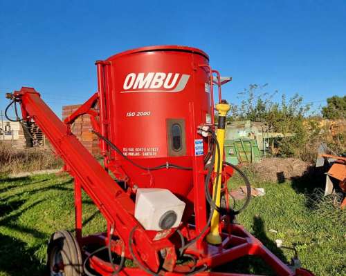 Inoculadora Ombu ISO 2000 Cubiertas y Chimango Seminueva