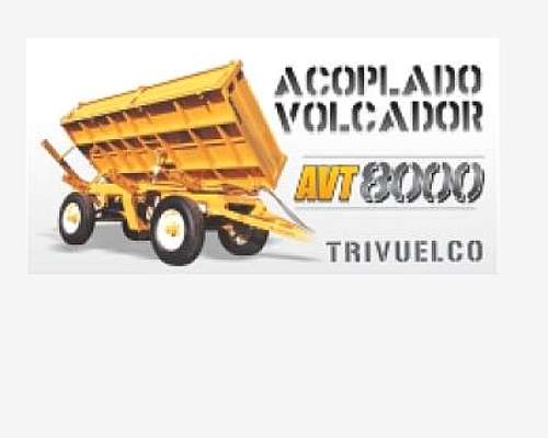Acoplado Volcador Grosspal Trivuelco