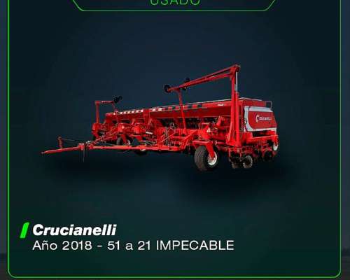 Crucianelli 51 a 21 año 2018 Impecable