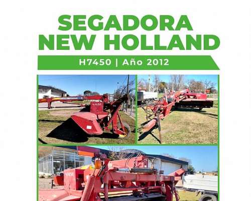 Segadora New Holland H7450