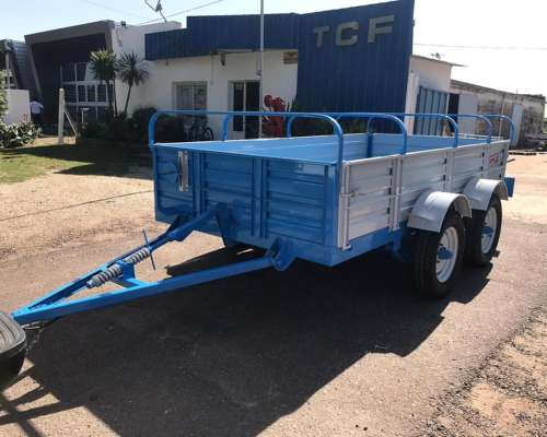 Acoplado Jaula para Hacienda Multipropósito / Nuevo Completo