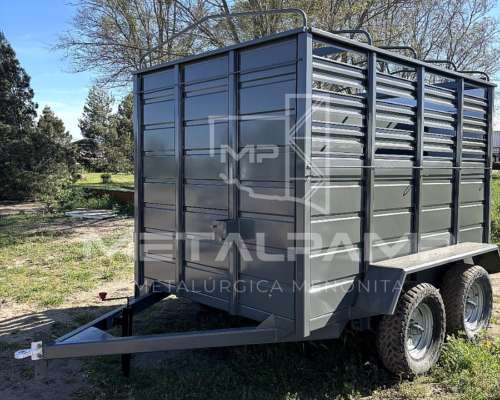 Carro Vaquero. Caballo. Jaula Hacienda. Metalpamp