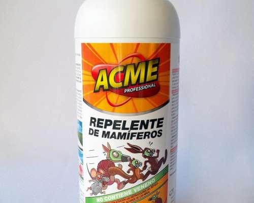 Repelente de Roedores, Reptiles y Mamíferos, NO Tóxico X 1lt
