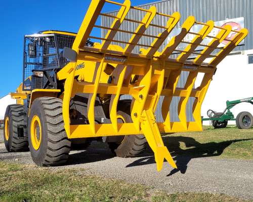 Frente Rastrillo LF P/limpieza Adaptable a Cargadora Frontal