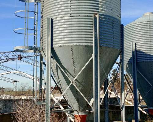 Silo Galvanizado P/ Alimento Balanceado 14m3