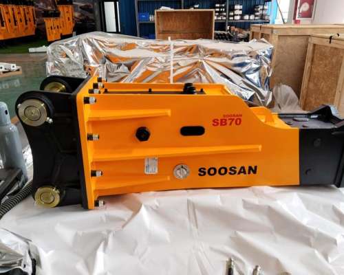 Martillo Hidráulico Soosan - Mod SB70 - para Excavadora 22tn