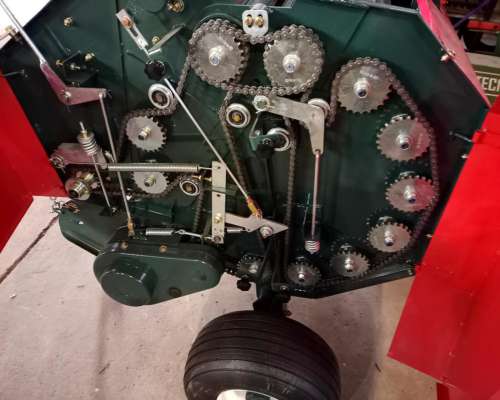 Mini Rotoenfardadora Tecnoforraje, Mod 1070 Rollos Medianos