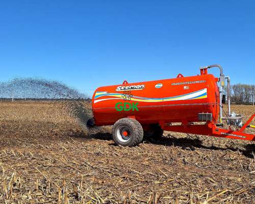 Estiercolera con Bomba de Vacio BV-10.000 Lts. Secman