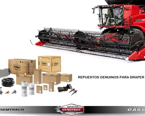 Repuestos Genuinos para Cabezales Draper Cnh, Case New Holla