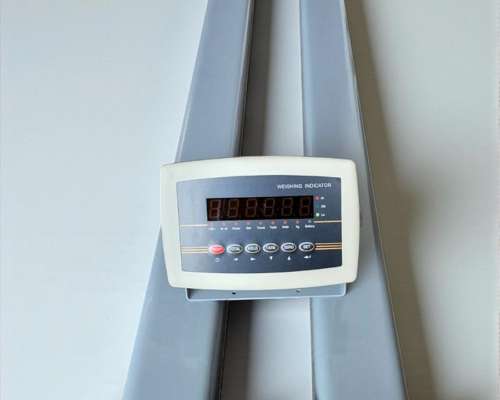 Báscula 3000 Kilos Electrónica con Barras de 1,8 Metros