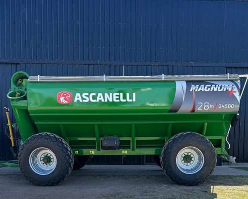 Tolva Autodescargable Ascanelli Magnum+ 28 TN, Nueva.