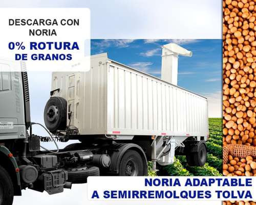 Norias Adaptables a Semirremolques Tolva Bombassei