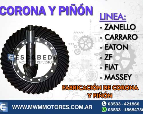 Corona y Piñon Fiat 60/600/780r Otros.