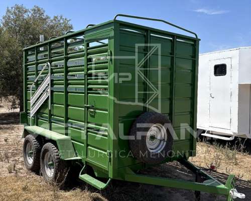 Carro Vaquero. Caballo. Jaula Hacienda. Metalpamp