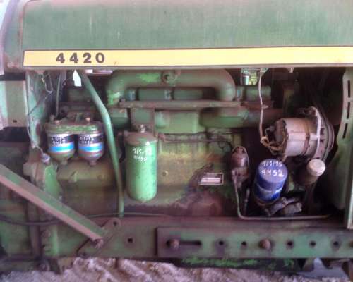 Tractor John Deere 4420, 120 HP, Motor Reparado a Nuevo,