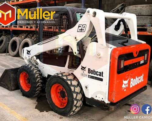 Mini Cargadora Bobcat S570 año 2018