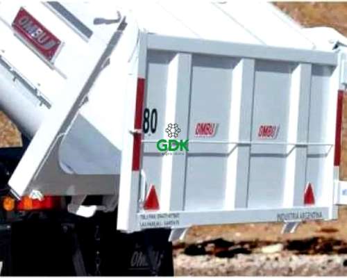 Caja Vuelco Trasero 8m3. Ombu