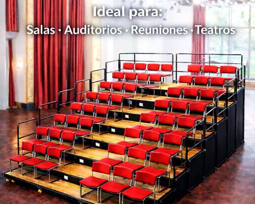 Gradas Telescopicas Tribunas Tubulares Escenarios Levadizos