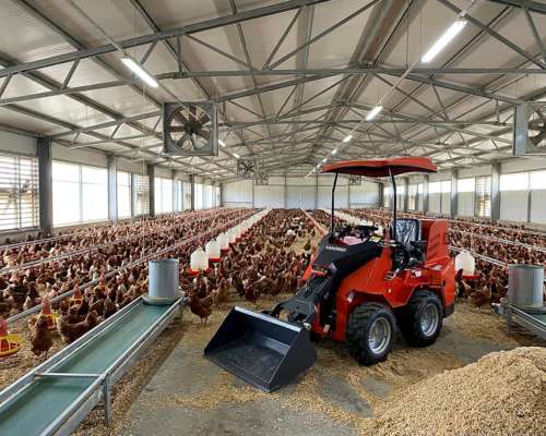 Mini Pala Vogel 10 Hanomag 350 Kg 0.15 Mts