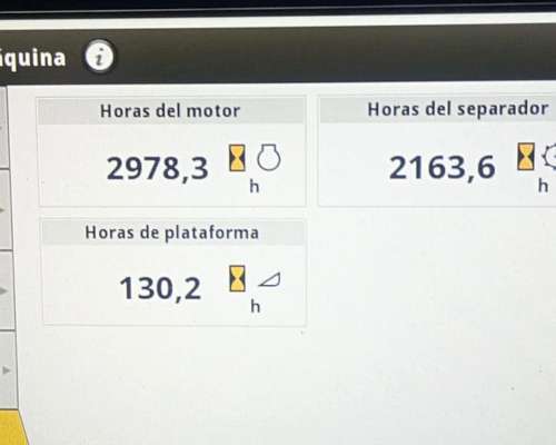 John Deere S780 DD 745 FD. M 2978 HS. R 2163 HS, año 2022