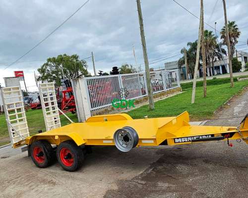 Carreton Tipo Trailer 6tn con Rampa Trasera . 4x2. Mancini