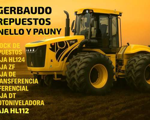 Ejes y Engranajes Caja Zanello/pauny 220-280 417-4200 500