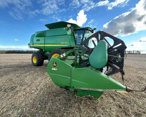 Cosechadora John Deere STS 9670 Plataforma 635 F 2012.