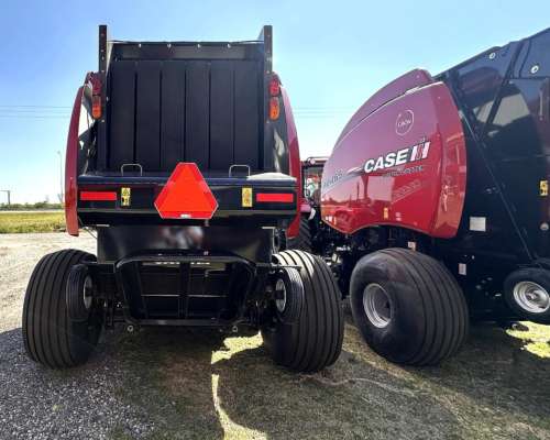 Rotoenfardadora Case IH RB465 con Cutter