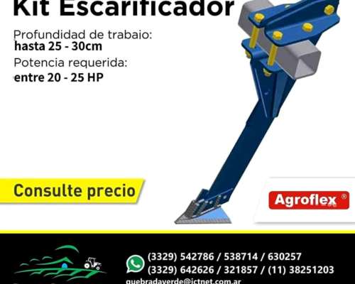 Timones de Esclarificador Agroflex de 55 cm