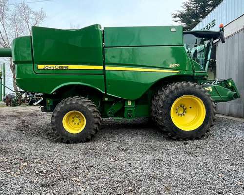 Cosechadora John Deere S 670 Plataforma 640fd Mod. 2018