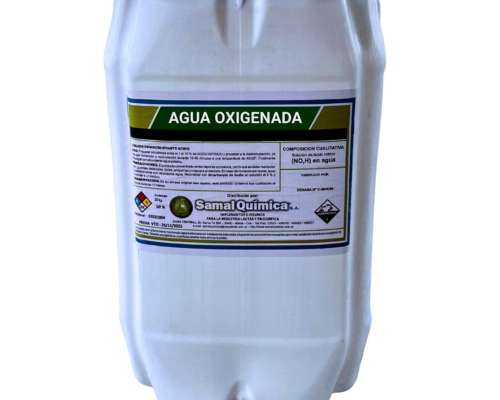 Agua OXIGENADA-130 y 250 Volúmenes