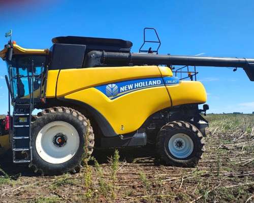 Cosechadora New Holland CR6.80 - Draper 35 Pies