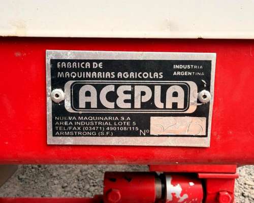 Mixer Acepla de 4mts con Balanza Hook Seminuevo