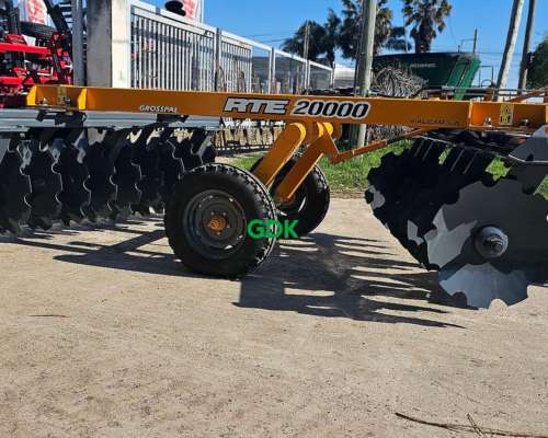 Rastra de Tiro Excéntrico RTE20000 Discos 26 - Grosspal