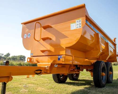 Acoplado Batea Volcador Comfra Modelo BV-7.5 .