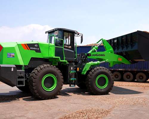 Pala Cargadora Frontal Eléctrica Liugong Clg856he - 3,5 M3