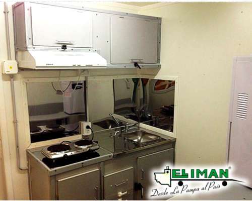 Casilla Trailer Oficina, Cocina y Baño - el Iman