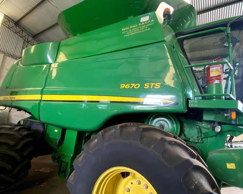 John Deere 9670 STS 30 Pies muy Linda