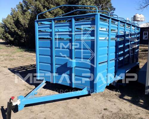 Carro Vaquero - Jaula para Hacienda. Metalúrgica Metalpamp