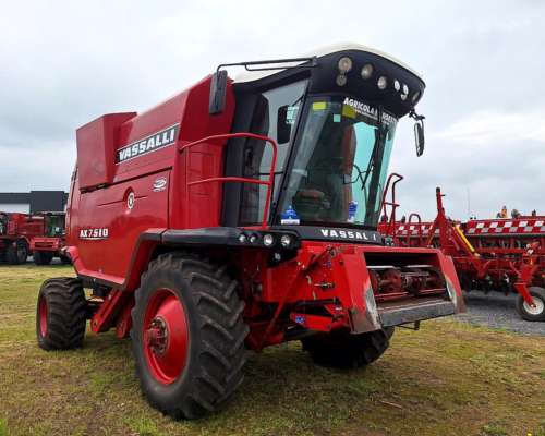 Cosechadora - Vassalli AX 7510 - 2016 - 4wd - Draper 35 Pies