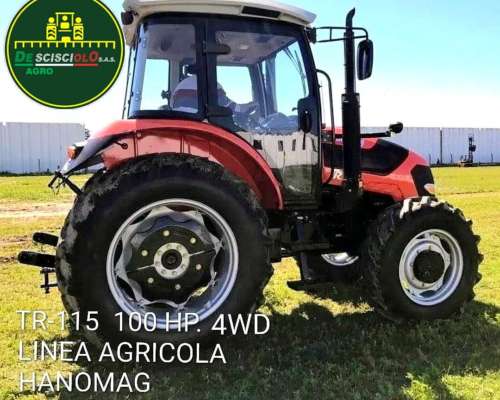 Tractor Tr-115c 100 HP. Agricola Hanomag