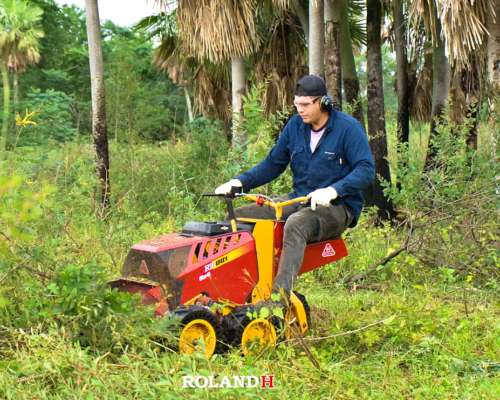 Motocortadora de Cesped C/ Motor 18 HP. 5X4 Arranque Elect.