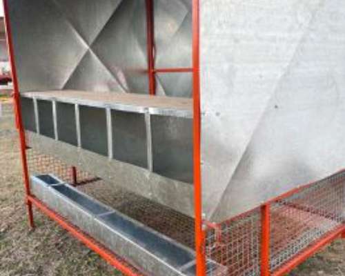 Gallinero para 50 Pollos de Engorde Ibarrola