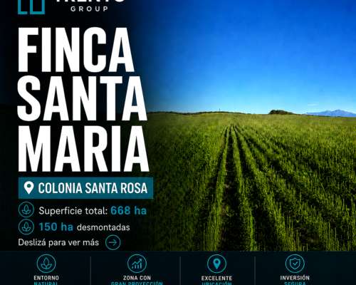 Finca Santa María Colonia Santa Rosa