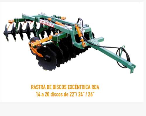Rastra Excentrica de Arrastre Nievas RDA