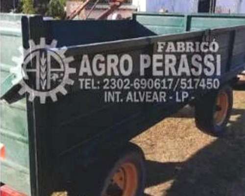 Carro Capacidad 4000kg Fabricación Propia