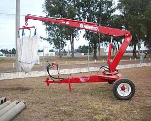 Grua Fabrinor - con Plato Giratorio 120° y Toda la Linea